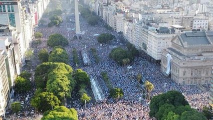 Yok böyle kutlama! Arjantin'de hayat durdu