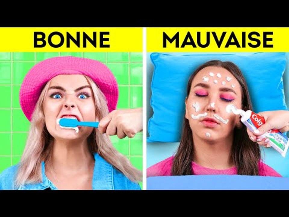 BONNE MAMAN VS MAUVAISE MAMAN - CHANGEMENT de rôles rigolos| Situations gênantes par La La L'r