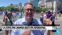 Informe desde Buenos Aires: lo que se sabe del recorrido de la Selección en la ciudad