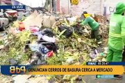 Rímac: reclaman a comerciantes de tres mercados por acumulación de basura