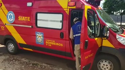 Trabalhador tem dedo lacerado em equipamento balanceador