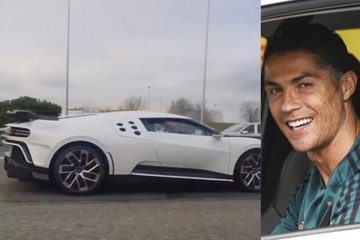 La nouvelle Bugatti Centodieci de Cristiano Ronaldo