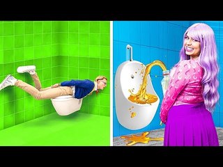 Échange de corps Fille VS Garçon – Problèmes d’ongles et de cheveux DINGUES | Comédies par La La L´R