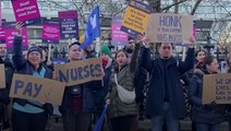 Nurses strike: Union leader urges government to 'do the decent thing'