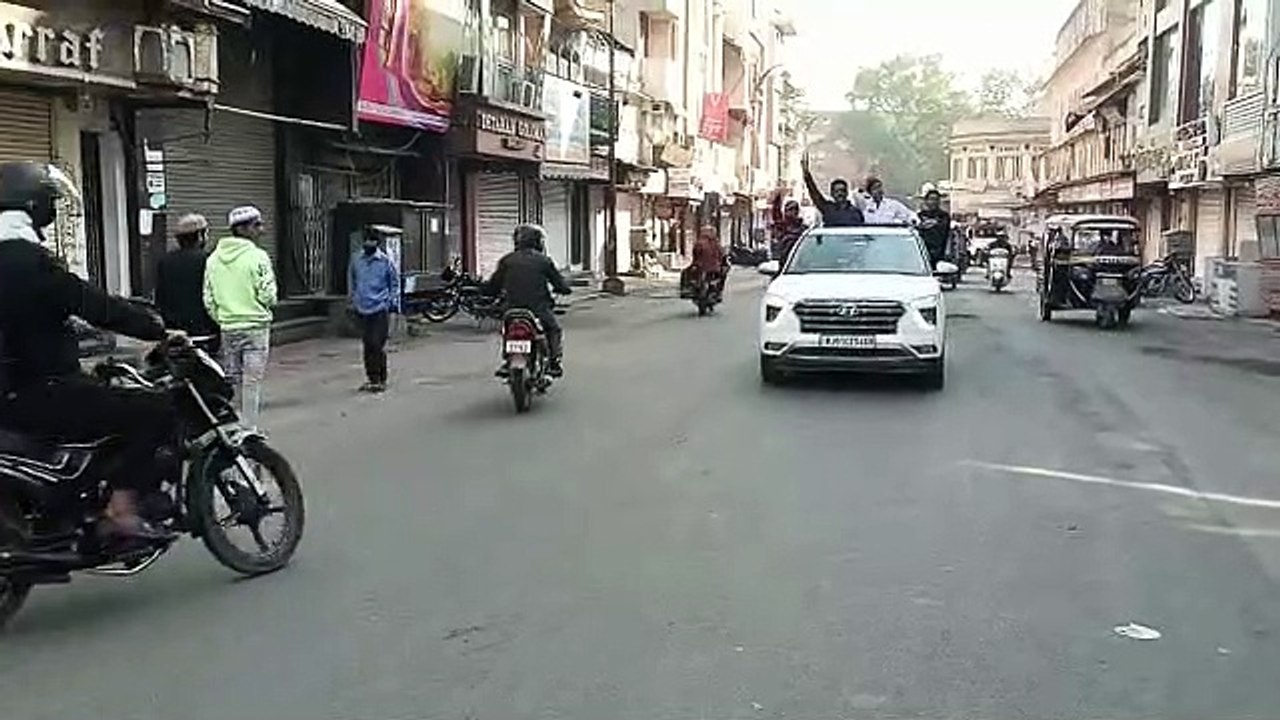 यूजर चार्ज के विरोध में अजमेर शहर में बंद रही दुकानें-बाजार