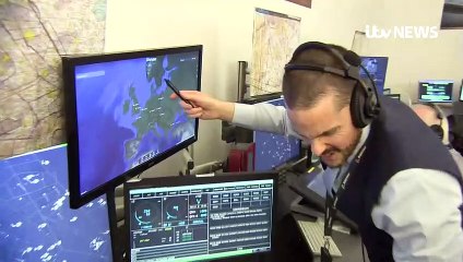 Aeroplane-mad boy becomes air traffic controller for the day