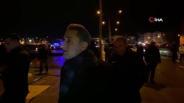 Sinop açıklarında gemi yangını: Vali Karaömeroğlu: Büyük bir yangın çıktı. 17 personel olduğu tahmin ediliyor.