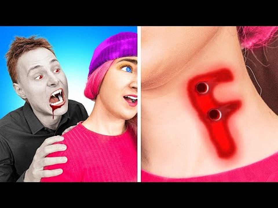 Gens bizarres à l'école - Mon prof est un vampire ! Élèves vs prof | Histoire drôle par La La L´R