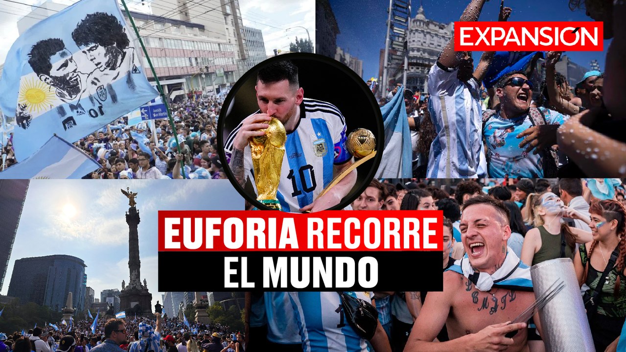 Así CELEBRÓ el MUNDO el TRIUNFO de MESSI y ARGENTINA en QATAR 2022 | ÚLTIMAS NOTICIAS