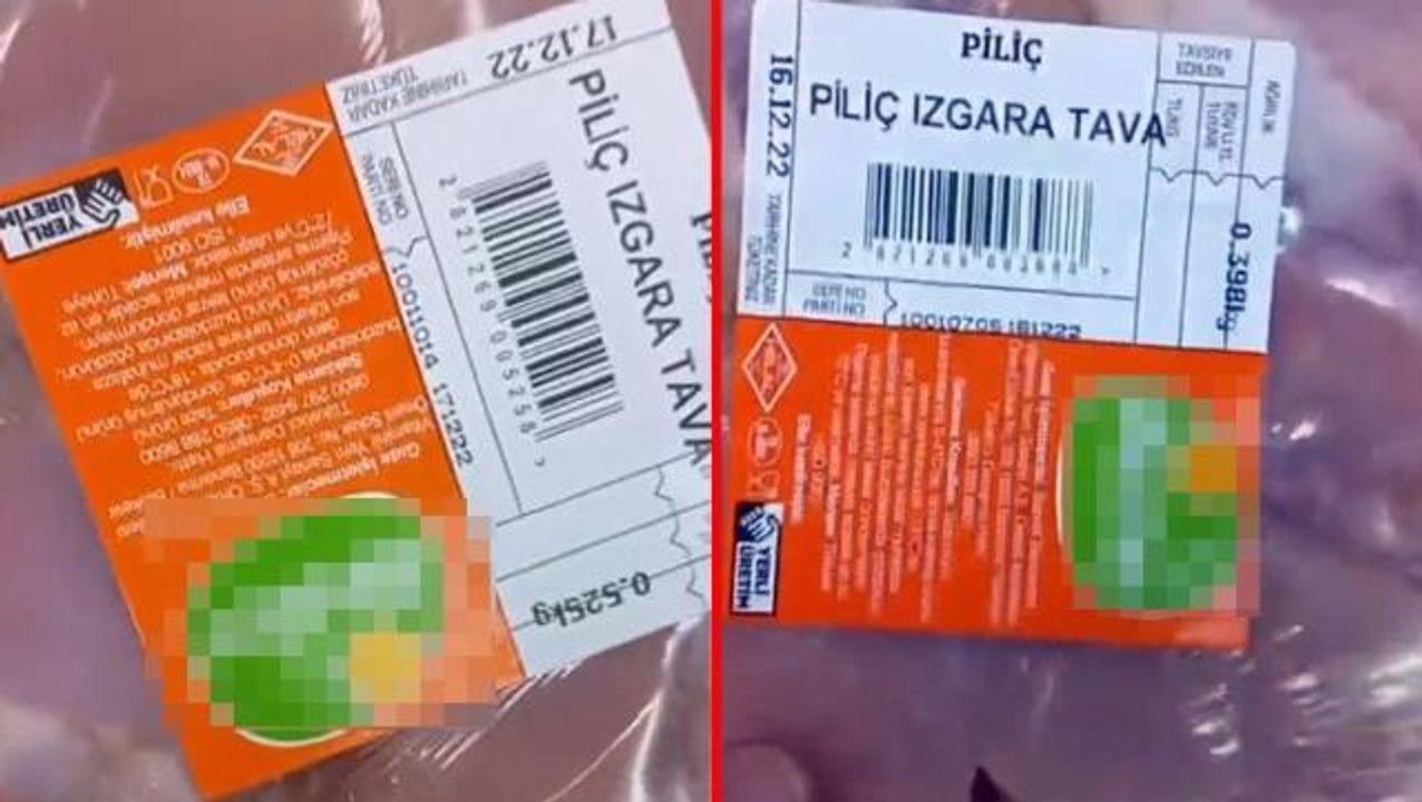 Ünlü zincir markette skandal! Vatandaşa sattıkları tavuklar büyük tepki çekti