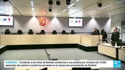 Mujer de 97 años recibe condena por la muerte de más de 10.500 personas durante el nazismo