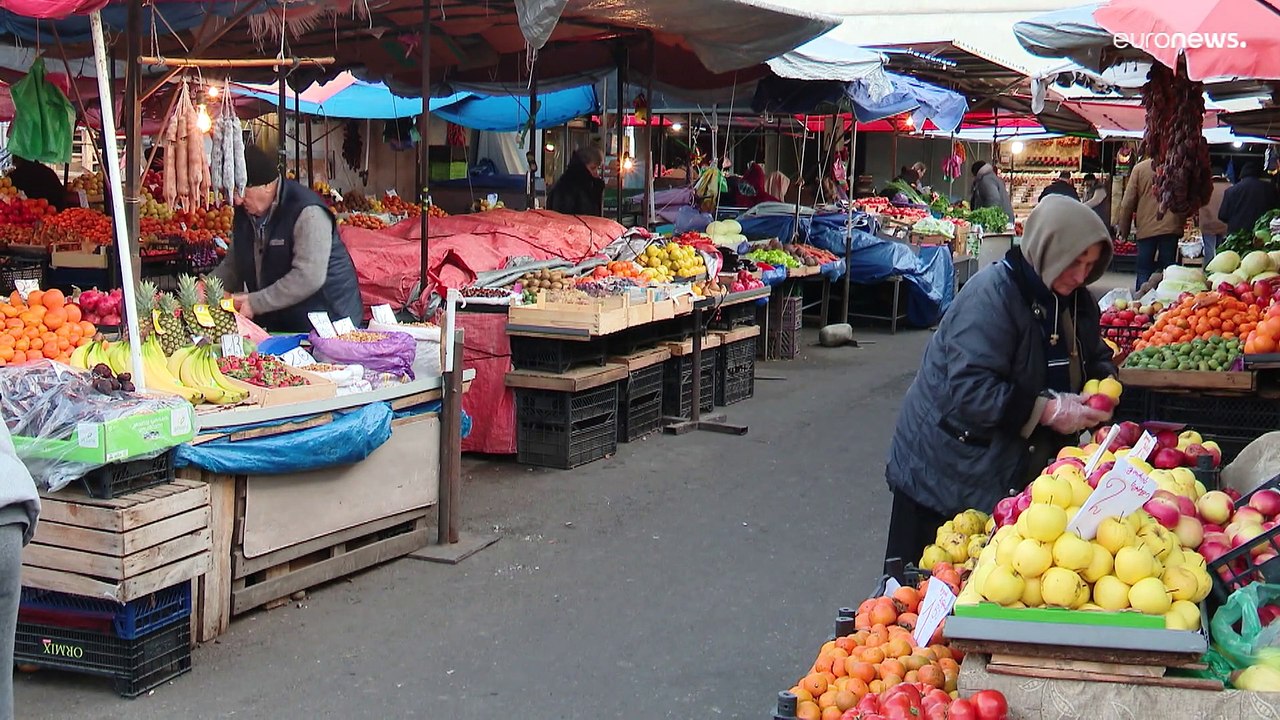Georgischer Bauernmarkt dankbar für russische Kunden