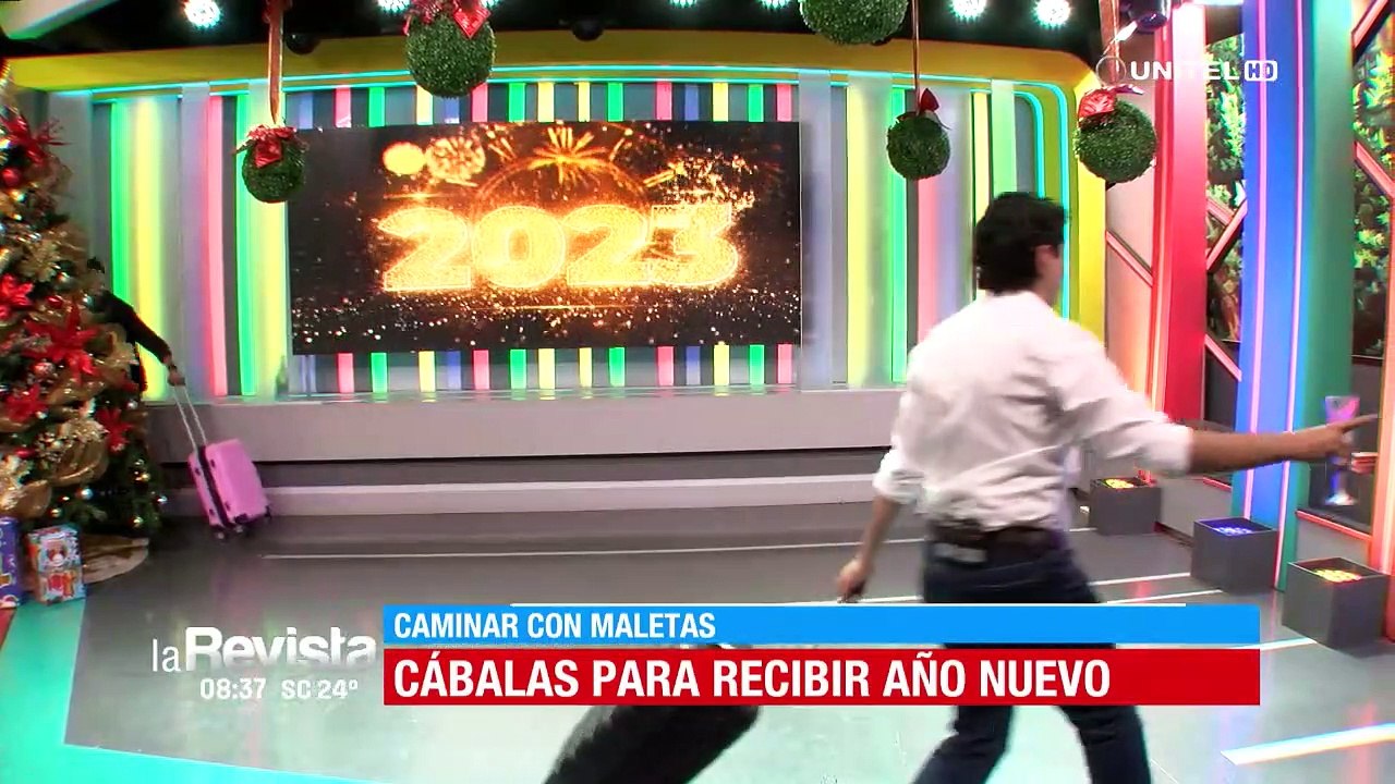 Ronald Arnez compartió las cábalas que realizará para Año Nuevo