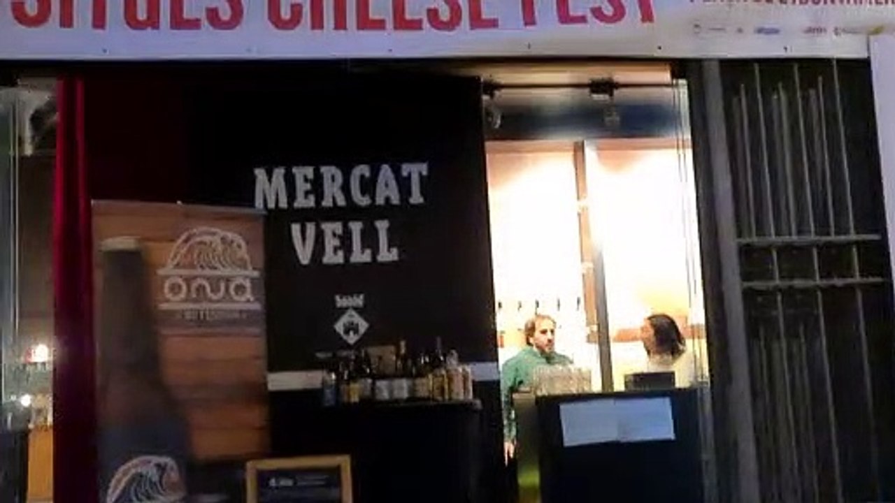 Cheese fest in sitges barcelona spain