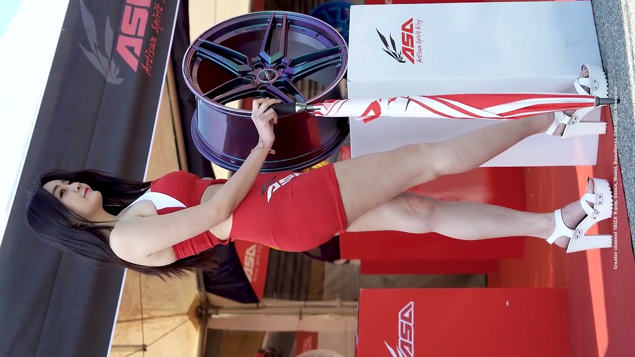 4K Model Kim Ji-yul' 金知聿 Model Kim Jiyul '2023 Super Race' @ Fancam