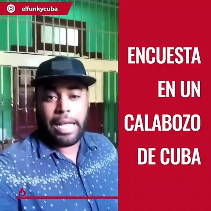 Jóvenes cubanos detenidos en un calabozo responden a la pregunta: ¿Usted por que está aquí?