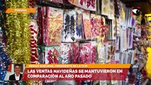 Las ventas navideñas se mantuvieron en comparación al año pasado