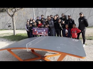 Marseille : entre football et tennis de table, la première table de teqball est installée à la Viste