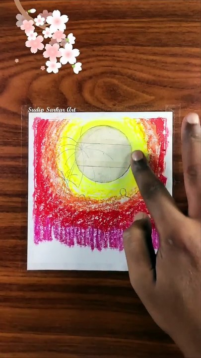 The family is one of nature’s masterpieces  _ Oil Pastel Drawing #shorts (1)