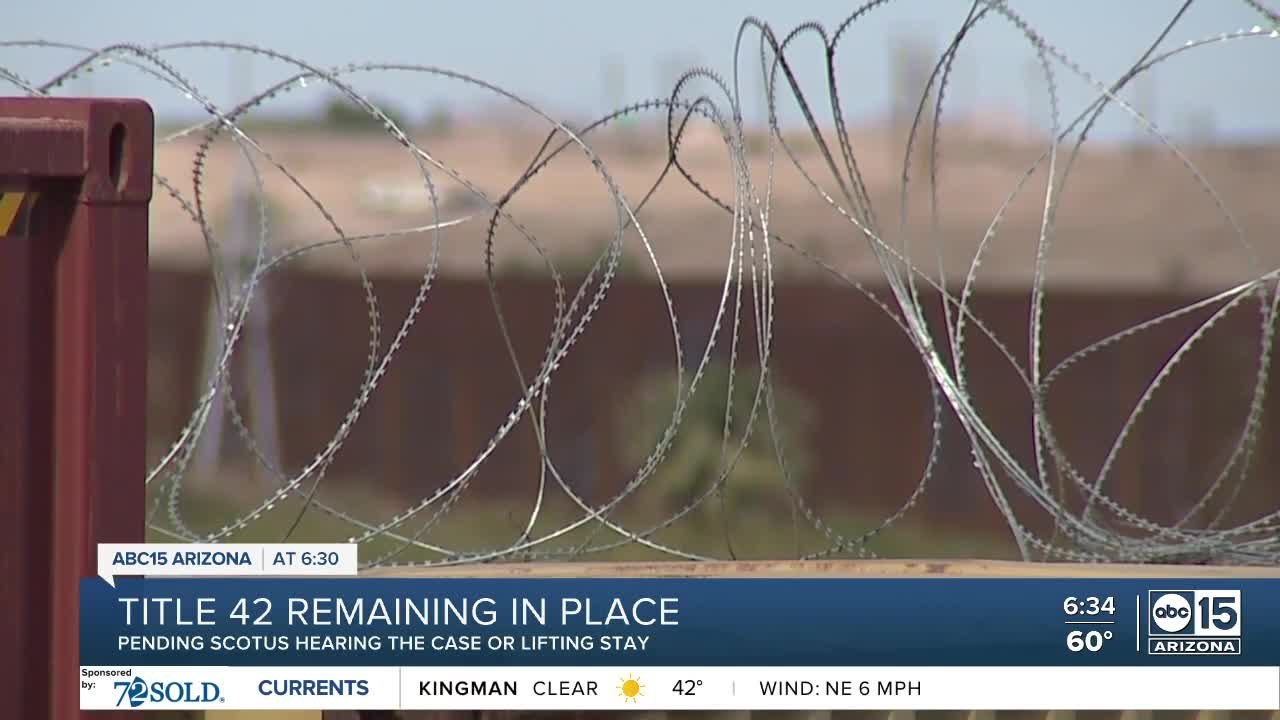 Title 42 remaining in place