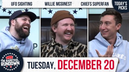 Chiefs Super Fan Framed As A Bank Robber | Barstool Rundown - December 20, 2022