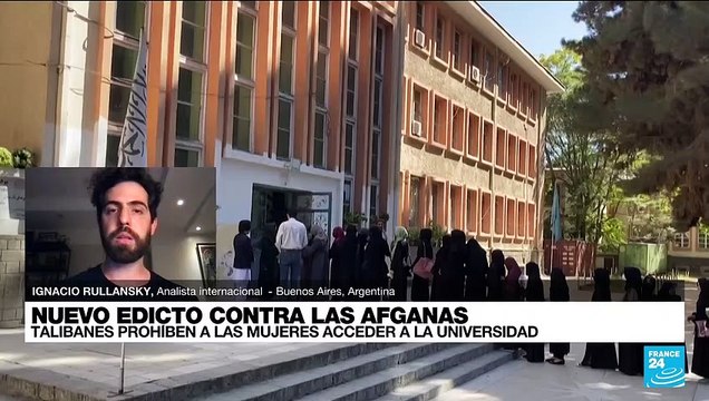Ignacio Rullansky: Para las mujeres afganas es cada vez más difícil participar del espacio público