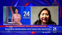 Pdta. Pyme Perú, Ana María Choquehuanca: “La crisis nos ha sumido en la desesperación”