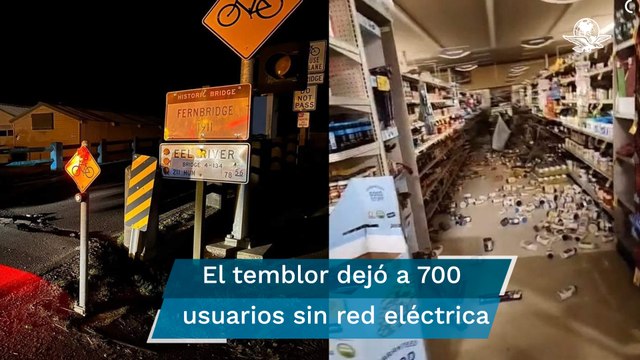 Terremoto de 6.4 grados en California deja al menos 2 muertos y 11 heridos