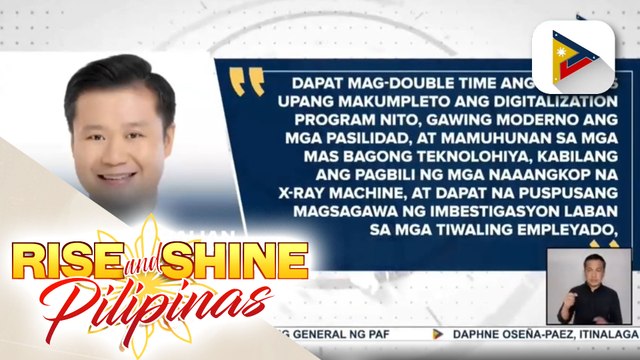 Sen. Gatchalian, hinimok ang BOC na palakasin ang modernization program