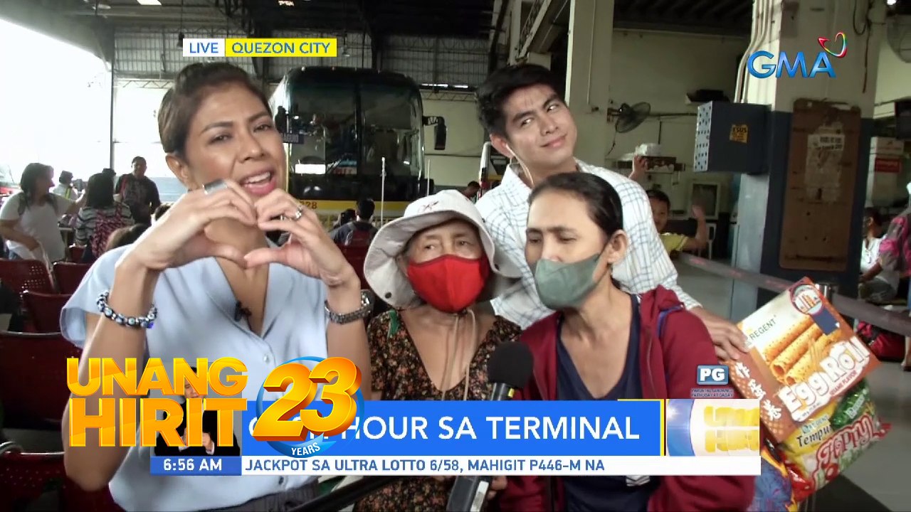 Cash hour sa rush hour sa Cubao Bus Terminal | Unang Hirit