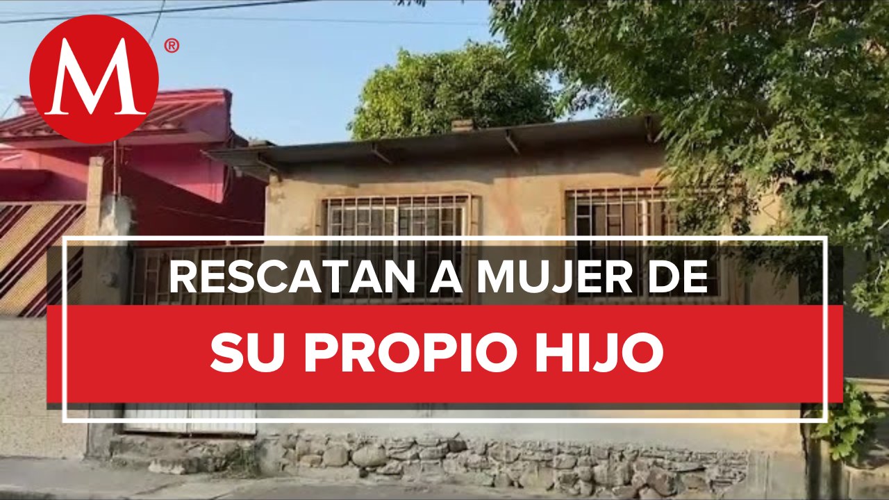 Encadenada, así encontraron vecinos a mujer de 93 años en Veracruz; fue rescatada