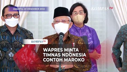 Bukan Argentina dan Prancis, Wapres Minta Timnas Indonesia Contoh Maroko Sebagai Inspirasi