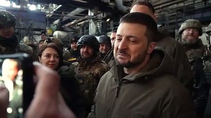 Zelenski es esperado el miércoles en EEUU tras su visita a Bajmut, en el frente oriental