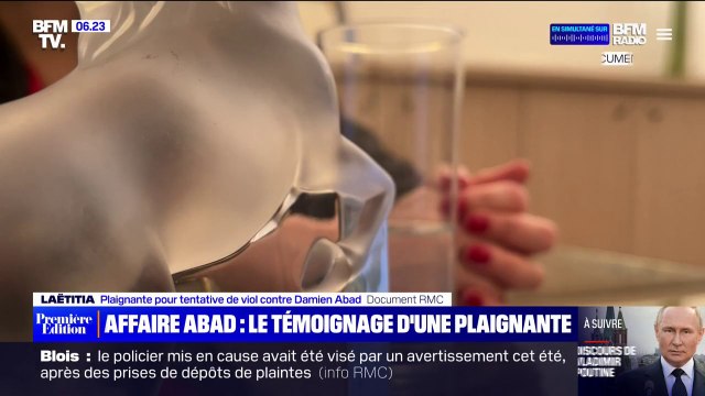 J'ai confiance en la justice de mon pays mais j'ai peur qu'on entrave la justice , témoigne une plaignante pour tentative de viol contre Damien Abad