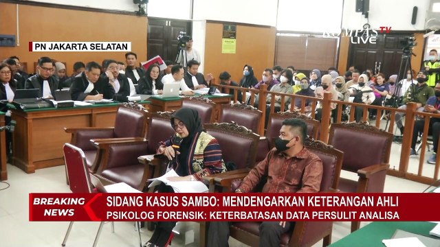 Hasil Asesmen Ferdy Sambo, Ahli Psikologi Forensik: Sambo Cerdas, Namun Kurang Percaya Diri!