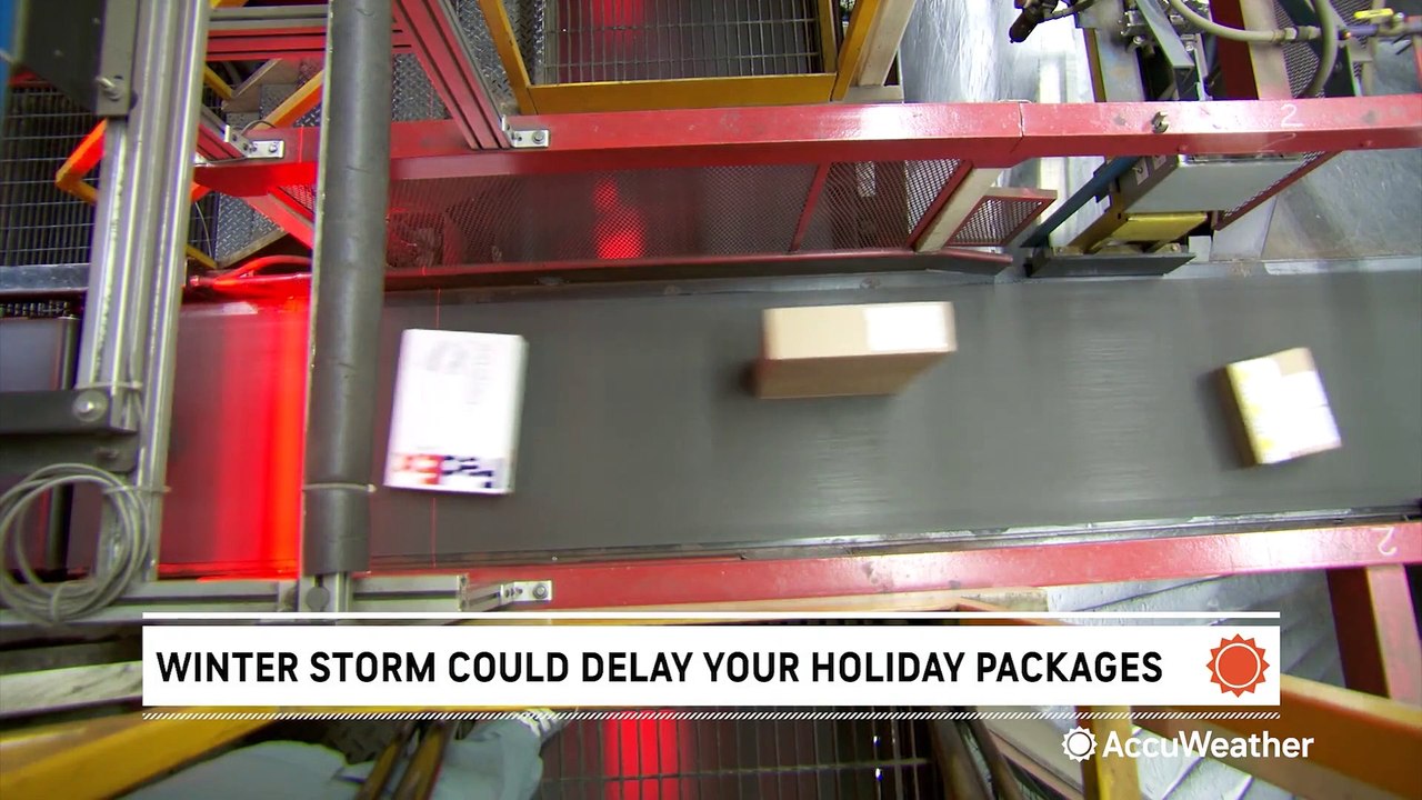 Major winter storm ahead of Christmas could prevent gifts from being delivered on time