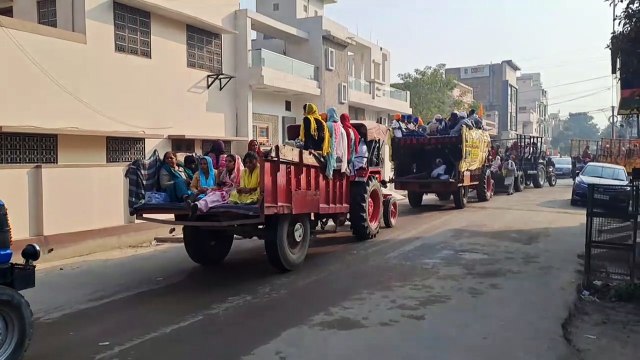 मेरा देईं सुनेहा गोबिन्द ताईं, दाअवे जुलम दे कदों तक्क जरी जाणे -शहीदी दिहाड़ा कार्यक्रम के तहत शहर में निकाला नगर कीर्तन