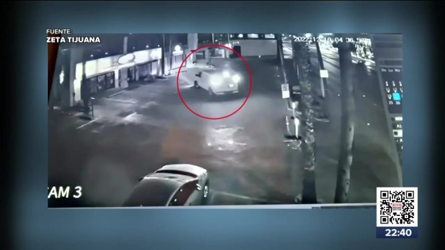 Cámaras de seguridad captan al hombre que dejó una camioneta con seis cuerpos en Tijuana