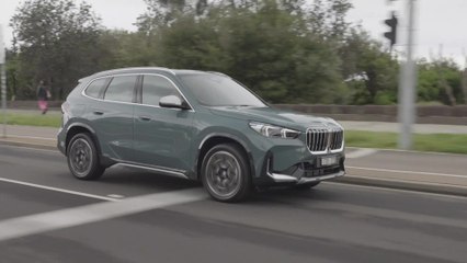 BMW X1 in Green Driving Video in Australia