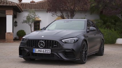 Mercedes-AMG C 63 S E PERFORMANCE Design Preview in Graphite grey