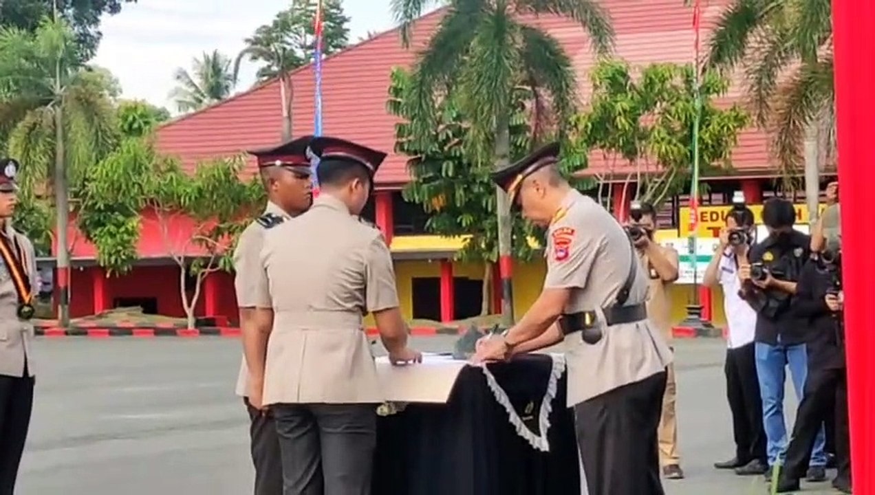 SPN Banjarbaru Lepas 176 Bintara Polri