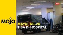 Tanah runtuh: Mayat ke-26 tiba di Hospital Sungai Buloh