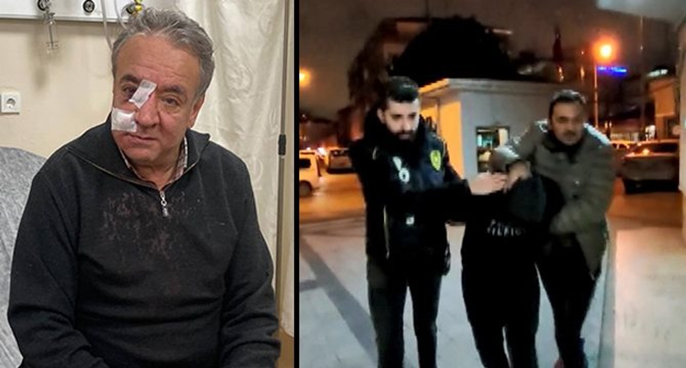 Bağcılar’da kendisini uyaran doktora tekme tokat saldırdı