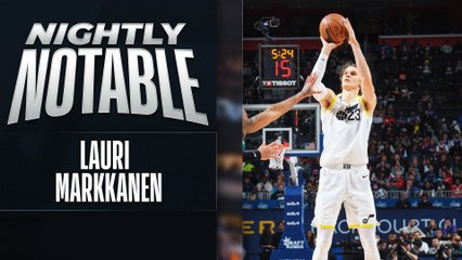 Lauri Markkanen Scores Career-High 38 Points in Win Over Pistons 🏀
