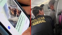 Uçakta uyurken mini eteği açılan fenomen, sosyal medyada gördüğü fotoğrafla deliye döndü