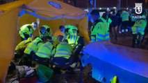 Un motorista muere tras chocar contra un VTC en Madrid