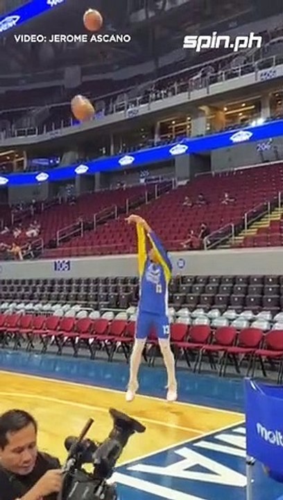 WATCH: Calvin Abueva, Hotshots practice ahead of faceoff with Ginebra