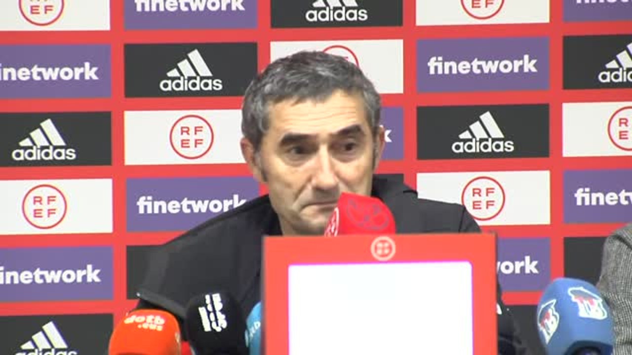 Valverde: "Hemos sufrido, estos partidos son los más difíciles del año"