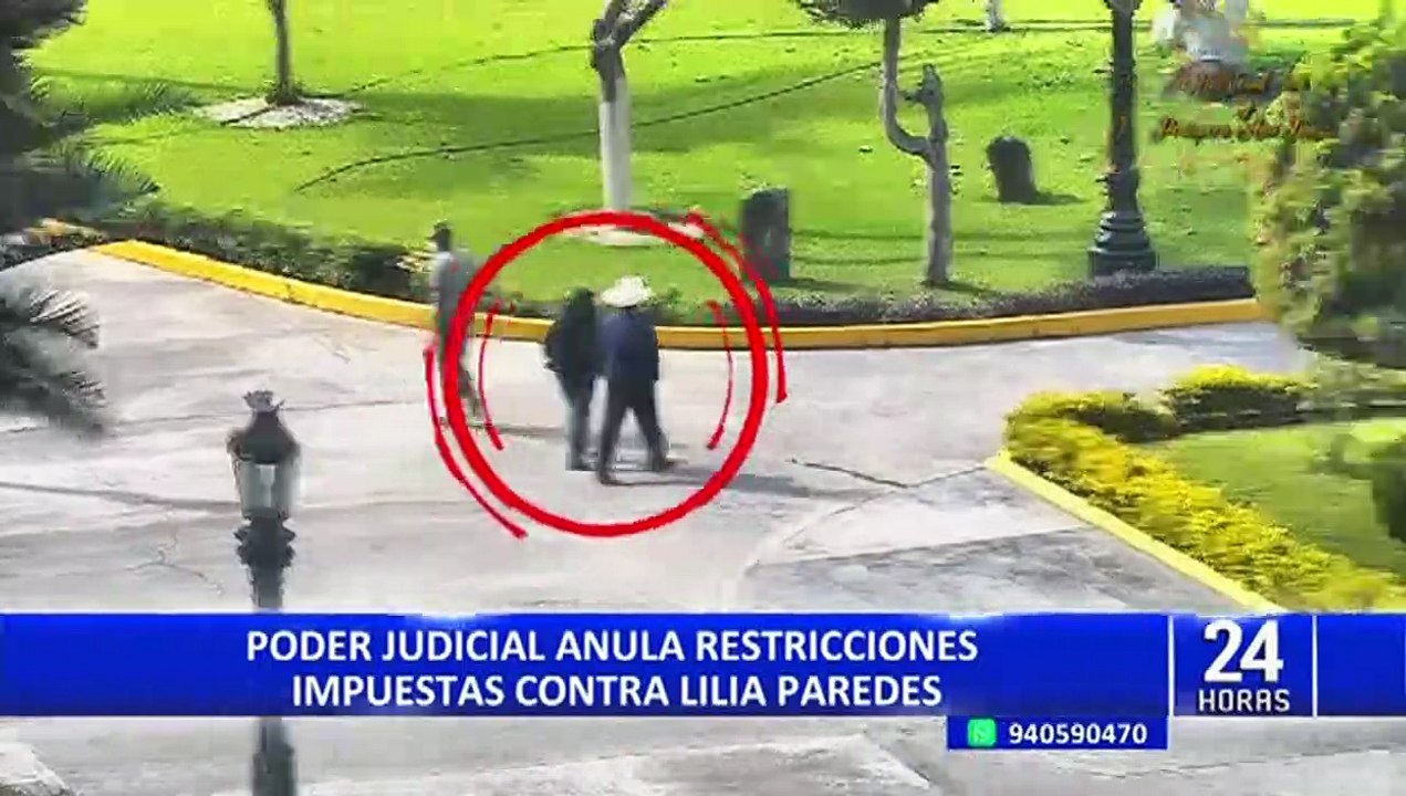 Lilia Paredes: Poder Judicial anula restricciones impuestas contra la exprimera dama