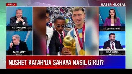 Dünya bunu konuşuyor: Nusret sahaya nasıl girdi? "FIFA Başkanı'nın yanağından makas alırsa şaşırmayın"